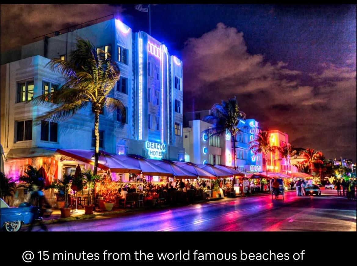 Апартаменты Beautiful House 7 Min From Miami Airport W Free Parking Экстерьер фото